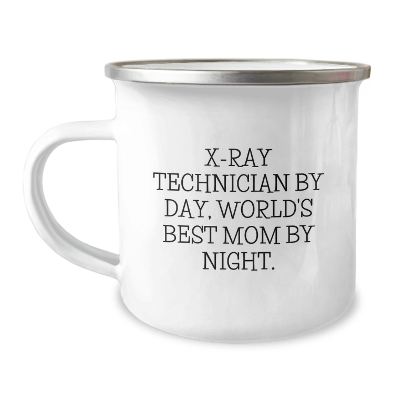 X-Ray Technician Gifts for Graduation - Funny Camping Mug from Mom to Daughter - Image 1