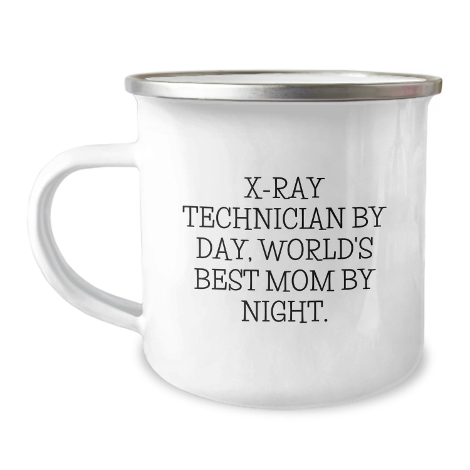 X-Ray Technician Gifts for Graduation - Funny Camping Mug from Mom to Daughter - Image 1