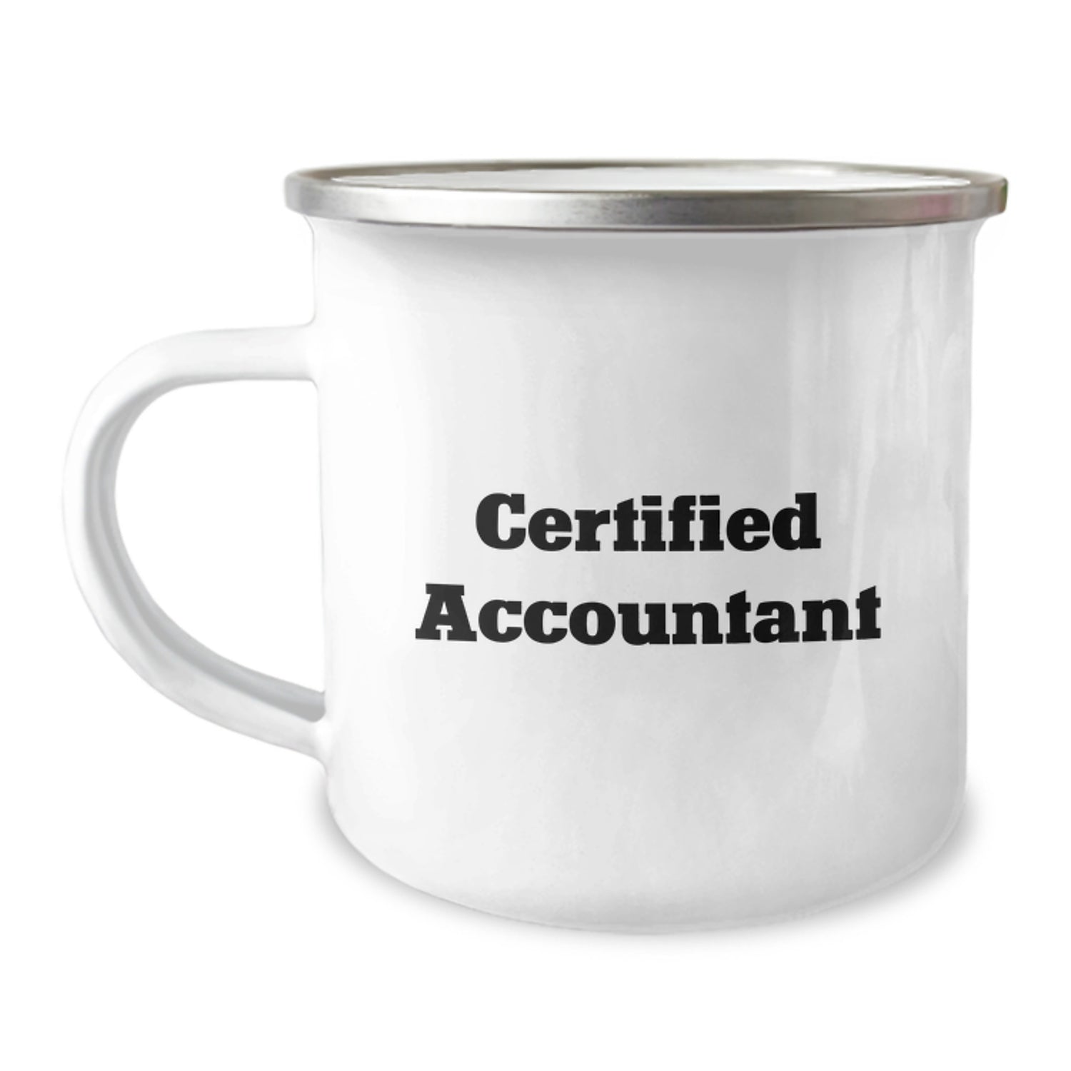 Funny Certified Accountant Gifts from Friends for Graduation Camping Mug, Accountant Mug with Inspirational Quote, Unique Gift for Accountant Men or Women - Image 1