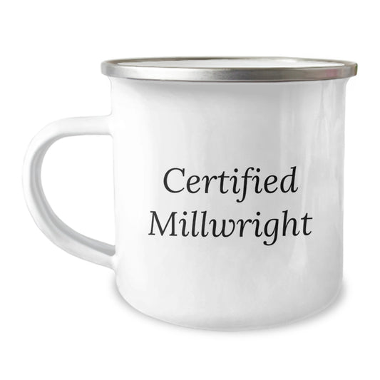 Funny Millwright Gifts, Unique Christmas Unique Gifts for Millwright, Funny Millwright Camping Mug - Gifts from Friends to Family - Image 1