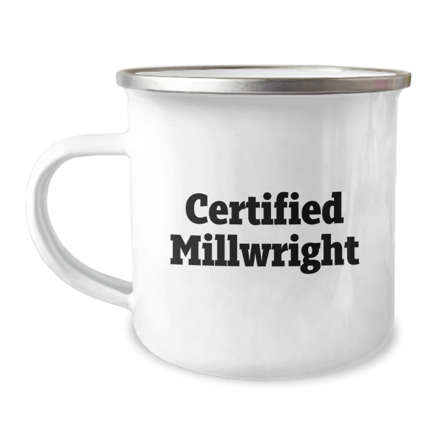 Funny Millwright Gifts from Friends for Certified Millwright Men, Unique Christmas Unique Gifts for Millwright Lovers, Funny Camping Mug for Millwright - Image 1