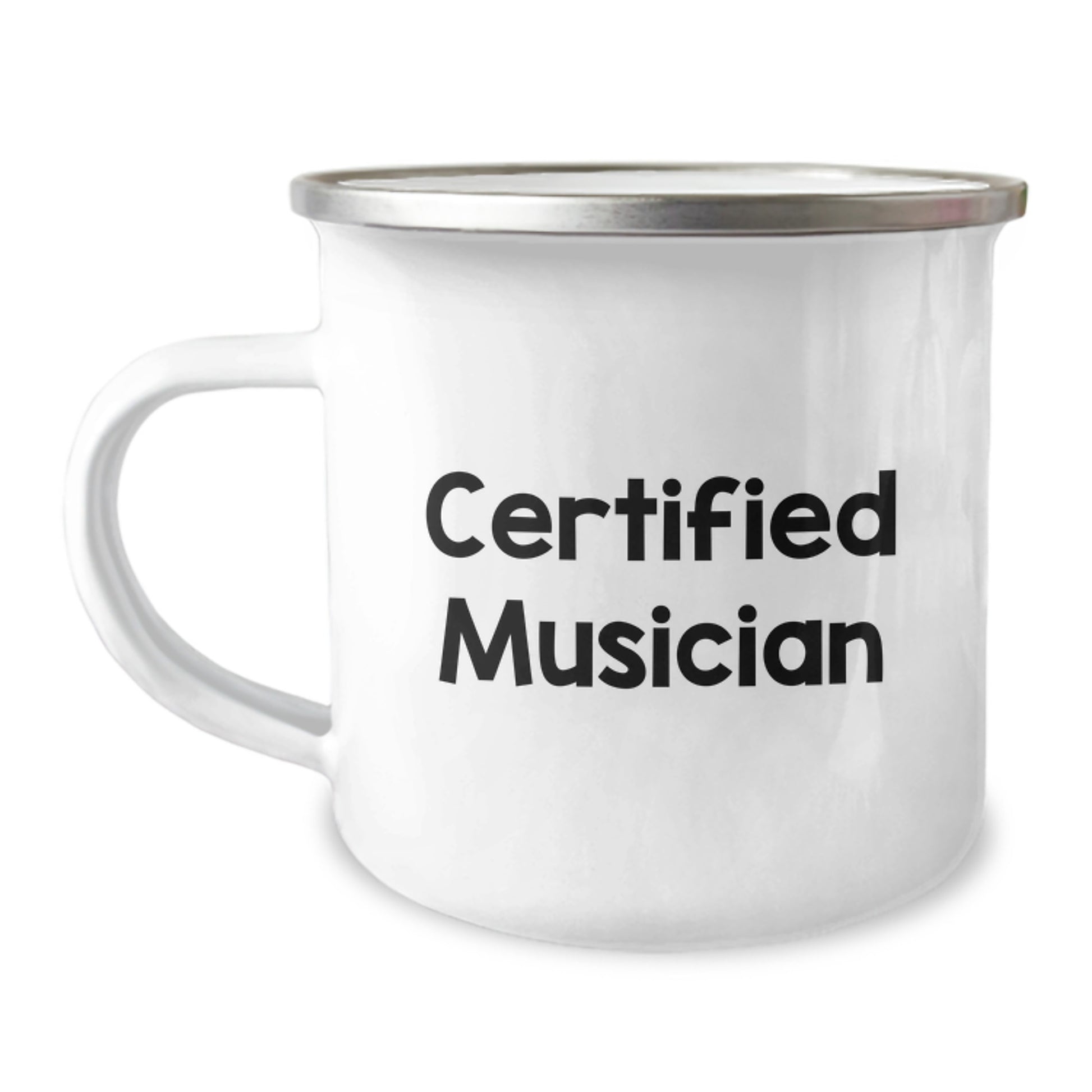 Funny Musician Gifts for Friends from Certified Musician - Camping Mug, Christmas Unique Gifts - Image 1
