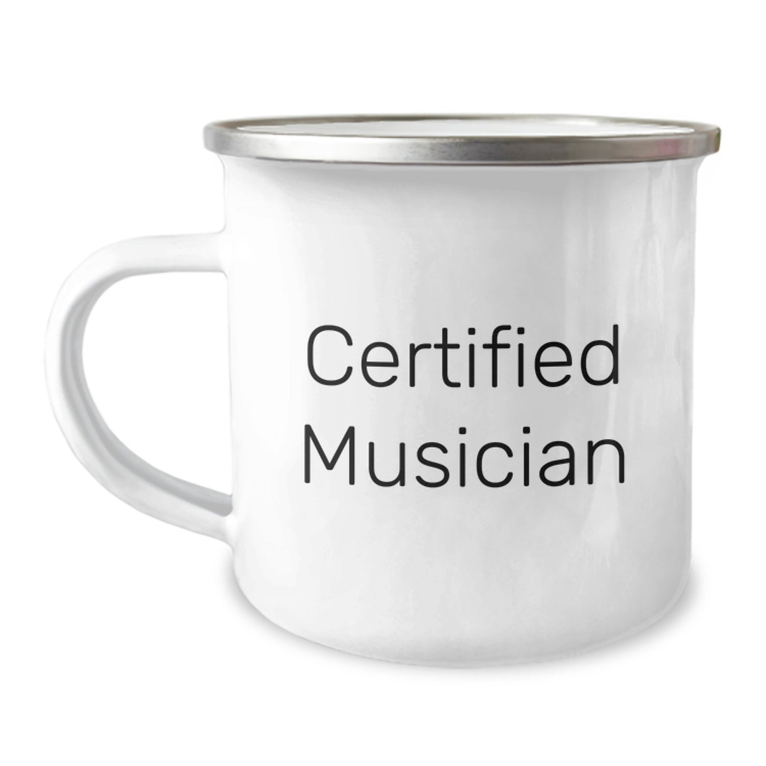 Funny Musician Gifts from Friends for Men - Certified Musician Camping Mug, Christmas Unique Gifts, Musician Mug - Image 1