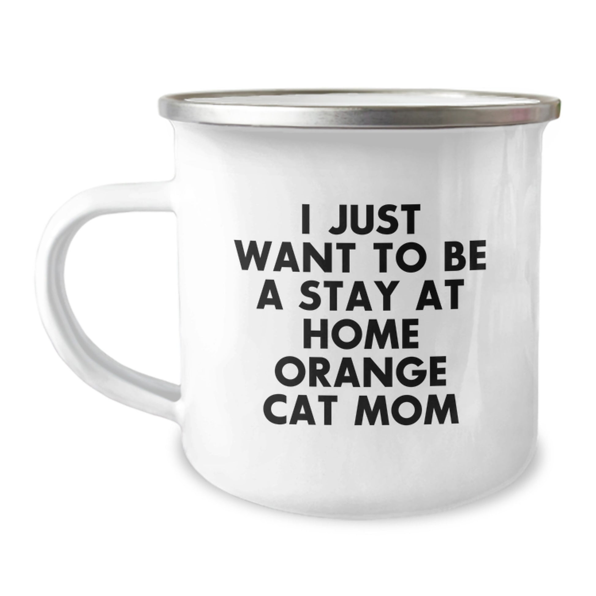 Orange Cat Camping Mug Gifts from Friends and Family for Orange Cat Mom Christmas Unique Gifts - Image 1