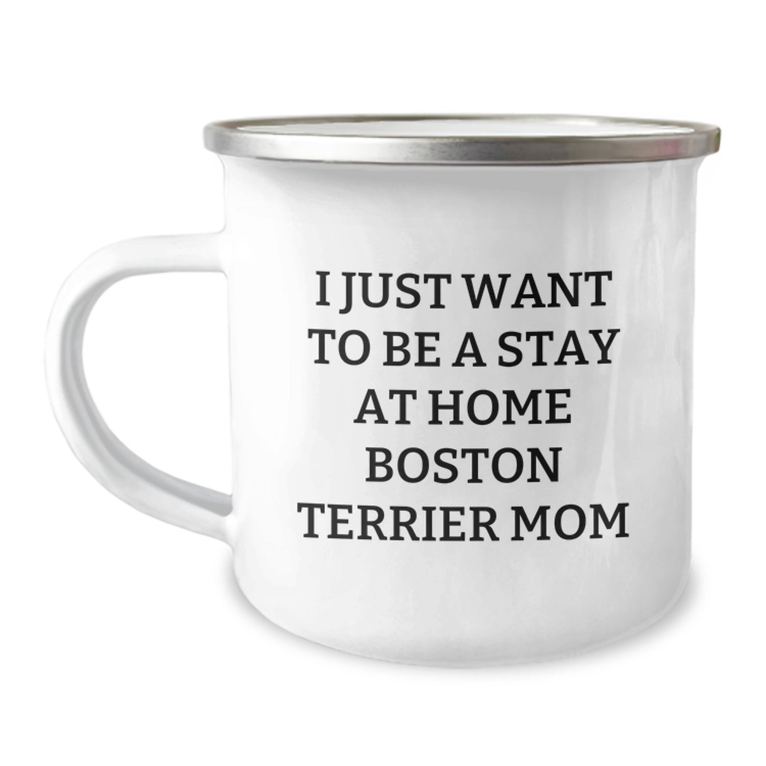 Boston Terrier Dog Camping Mug - Funny Quote Gifts from Family for Boston Terrier Dog Lover - Camping Mug for Men Women Friends Family - Unique Christmas Unique Gifts - Image 1
