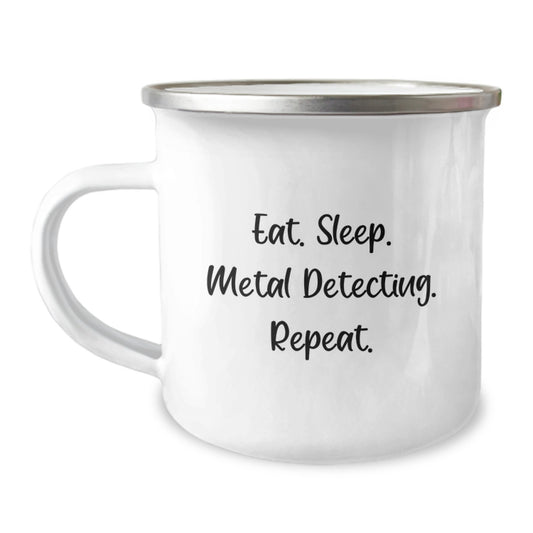 Metal Detecting Camping Mug Gifts from Friends for Birthday Enthusiasts - Image 1