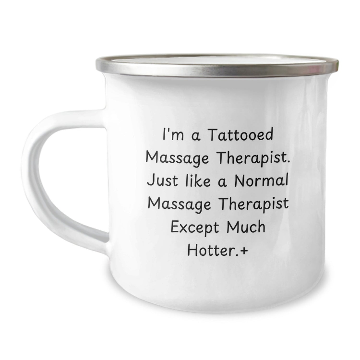 Funny Massage Therapist Gifts for Men - I'm A Tattooed Massage Therapist, Gifts from Friends for Hot Massage Therapist, Camping Mug for Christmas Unique Gifts - Image 1