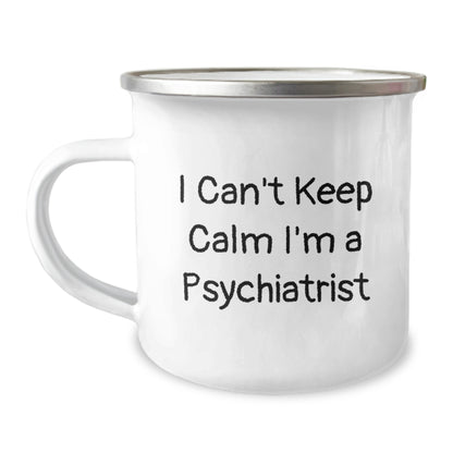Funny Gifts for Psychiatrist - I'm A Psychiatrist Christmas Camping Mug, Unique Gifts from Friends for Men or Women - Image 1