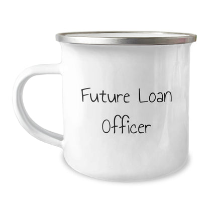 Inspirational Gifts from Friends for Future Loan Officers - Funny Camping Mug, Holiday Unique Gifts - Image 1