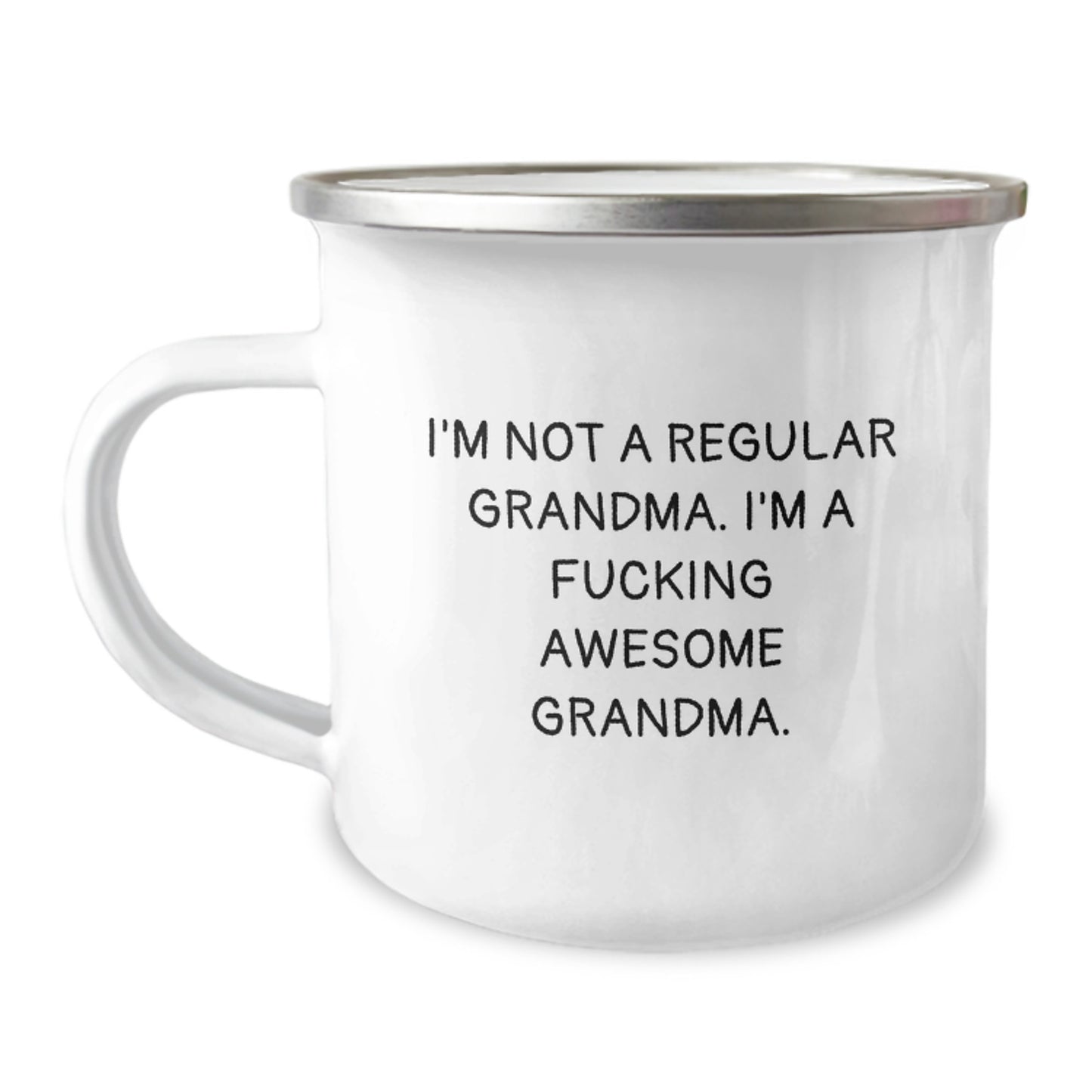 Funny Grandma Gifts from Family - Grandma Camping Mug - 'I'm A F--king Awesome Grandma' - Unique Christmas Unique Gifts for Grandma - Image 1