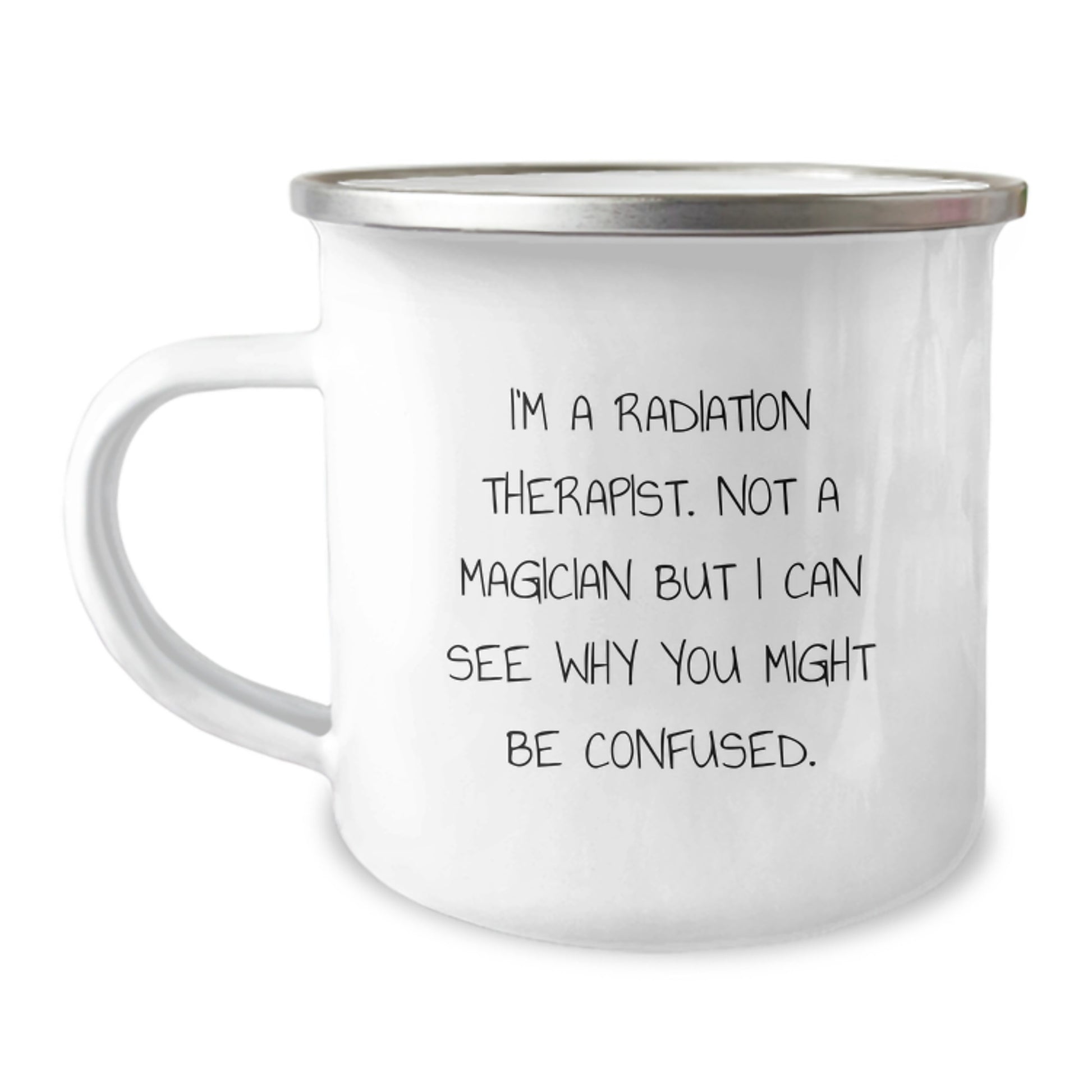 Radiation Therapist Camping Mug Gifts from Friends for Christmas Unique Presents - Image 1