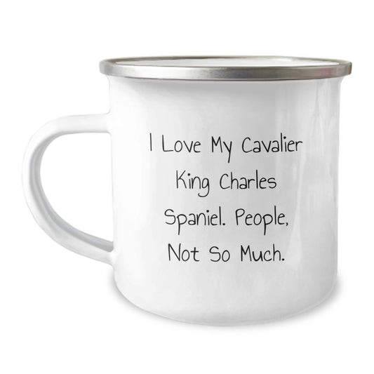 Funny Cavalier King Charles Spaniel Dog Gifts for Men and Women - 'I Love My Cavalier King Charles Spaniel, People Not So Much' Christmas Unique Gifts from Family - Image 1