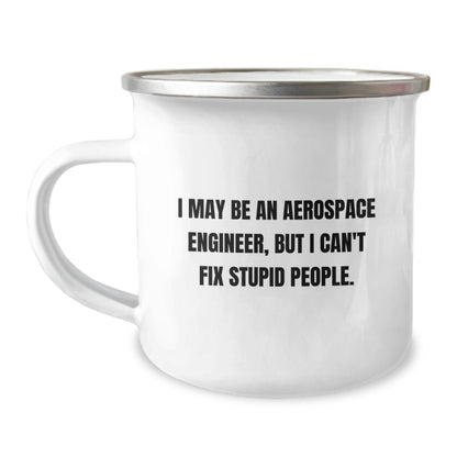 Funny Aerospace Engineer Camping Mug Gifts from Men for Women Friends Coworkers Family Friends Valentine's Unique Ideas - Image 1