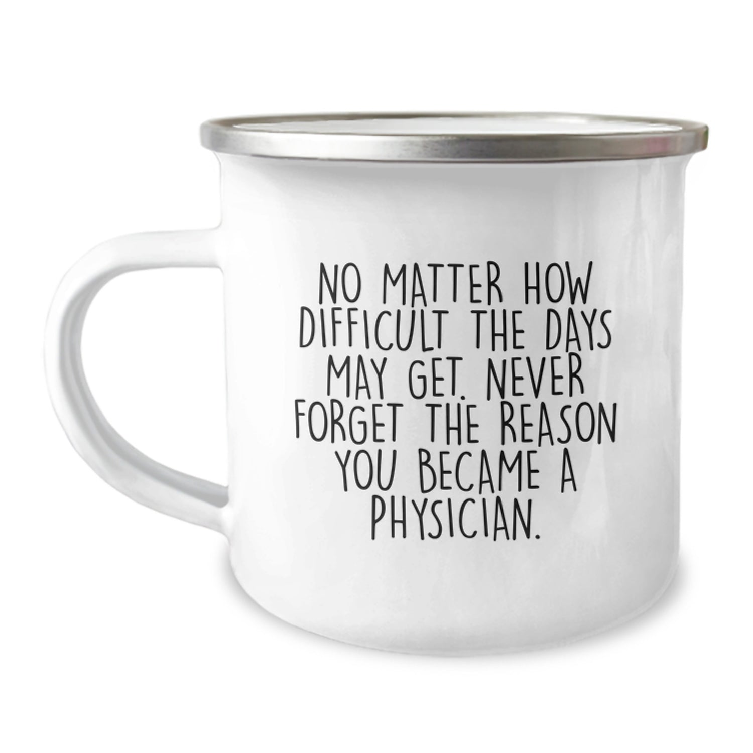 Gifts from Friends and Family to Physician Christmas Unique Inspirational Camping Mugs - Image 1