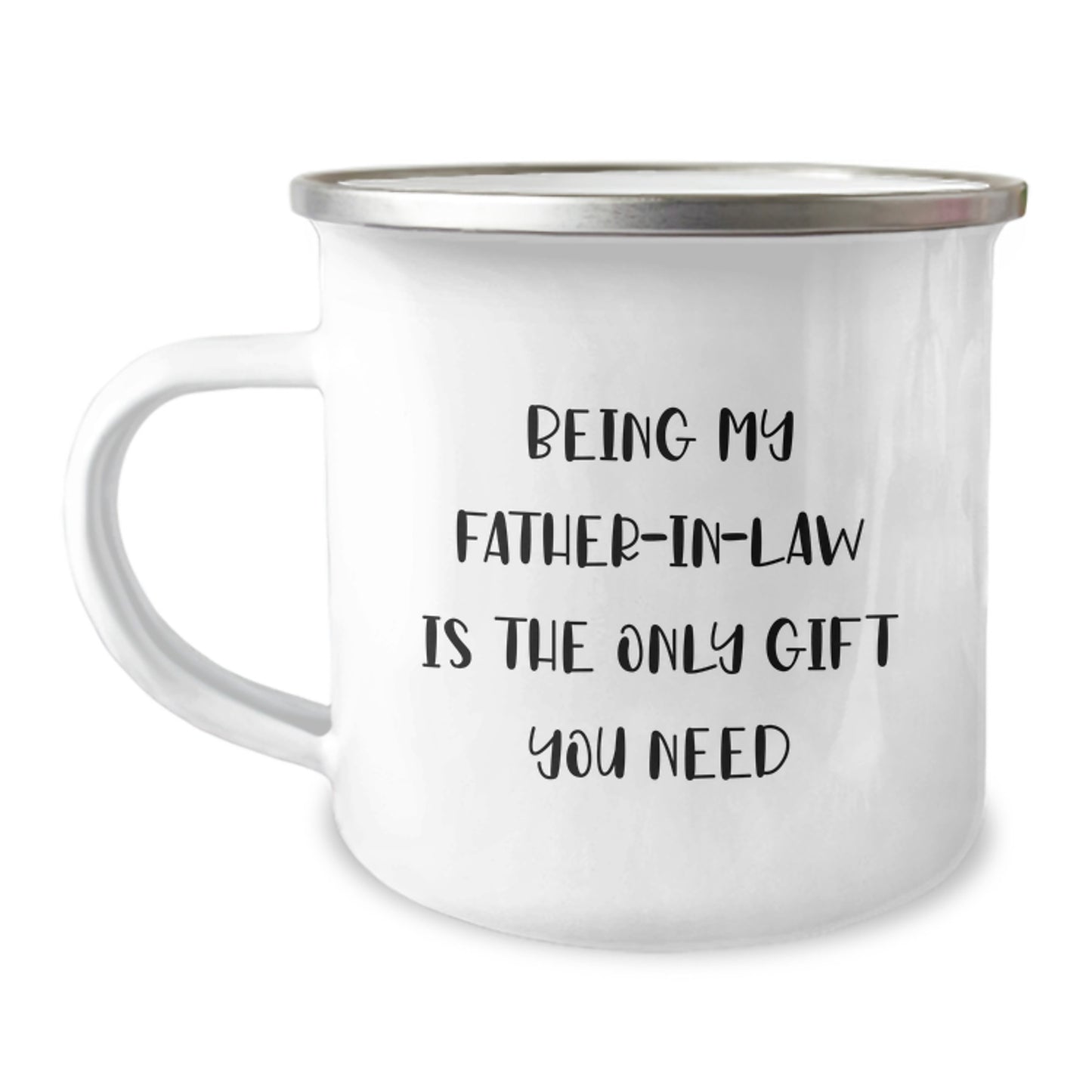 Funny Father-in-law Gifts, Being My Father-in-law Is The Only Gift You Need, Birthday Unique Gifts for Men from Family - Image 1