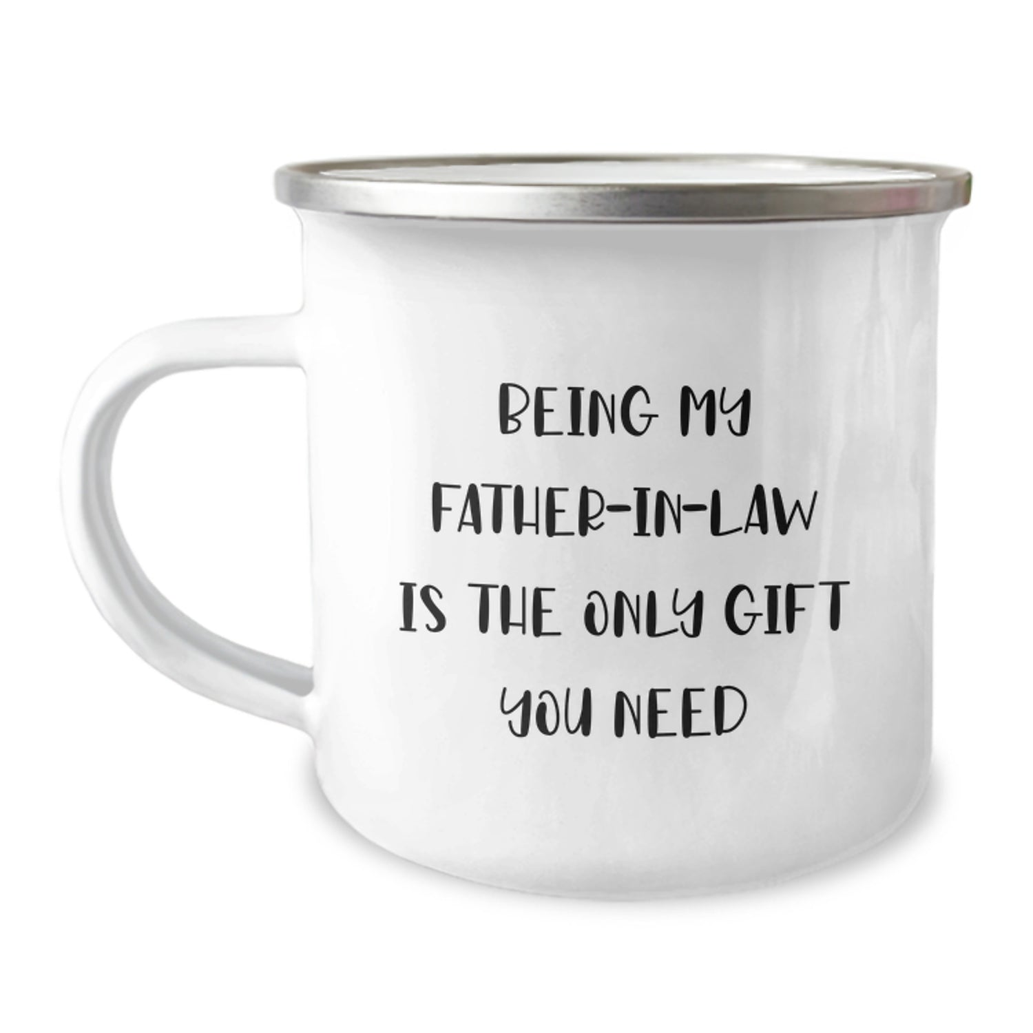 Funny Father-in-law Gifts, Being My Father-in-law Is The Only Gift You Need, Birthday Unique Gifts for Men from Family - Image 1