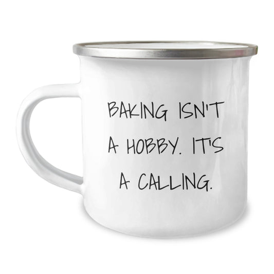 Baking Isn't A Hobby, 'Tis A Calling, Gifts for Baking Enthusiasts from Family and Friends, Unique Graduation Gifts for Men and Women - Image 1