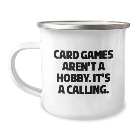 Funny Card Games Gifts for Card Game Enthusiasts, Camping Mug for Graduation Unique Gifts from Friends, Family, Men, Women, Coworkers - Image 1