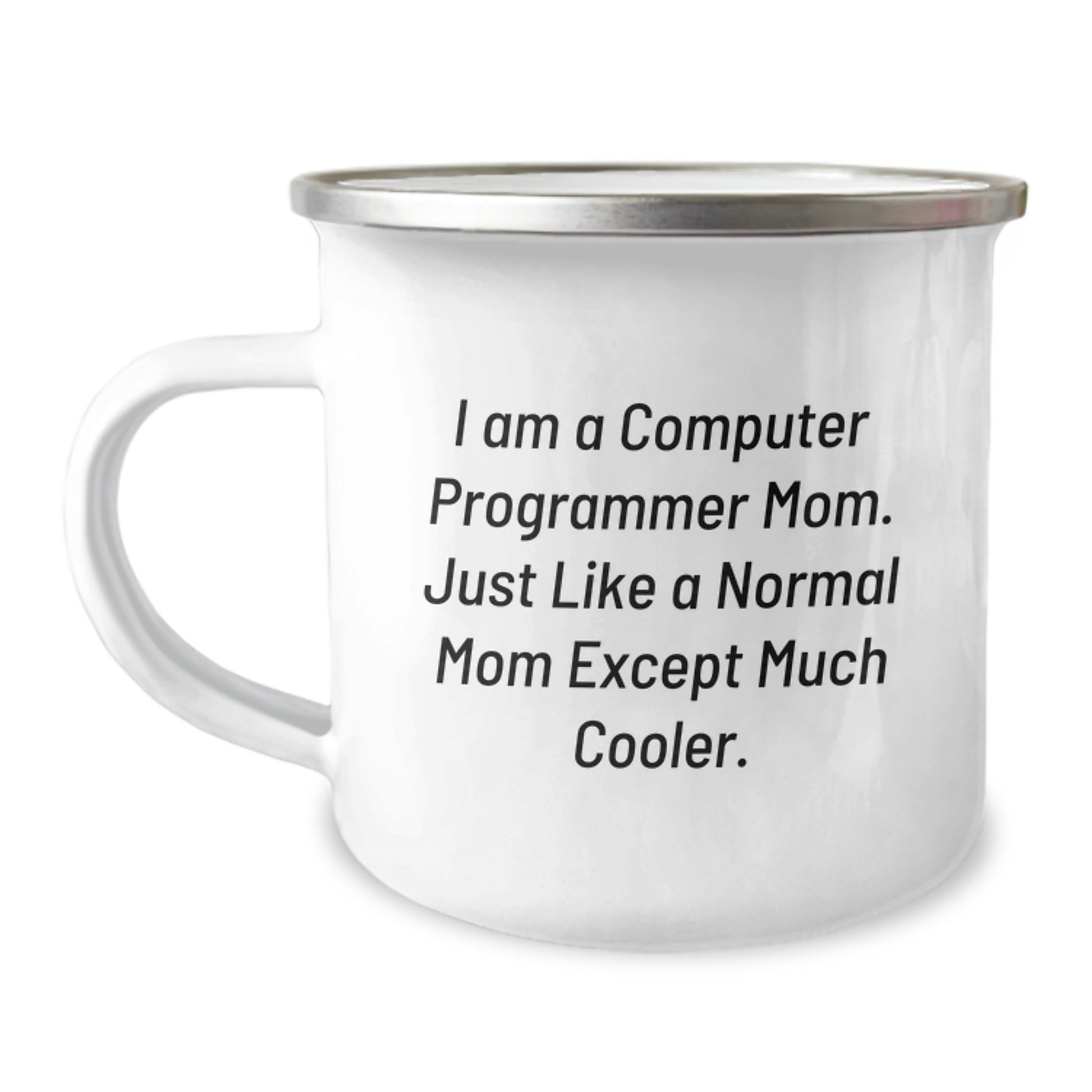 Computer Programmer Mom Gifts, Funny Camping Mug, Valentine's Unique Gifts for Men, Women, Friends, Coworkers, Family from Mom - Image 1