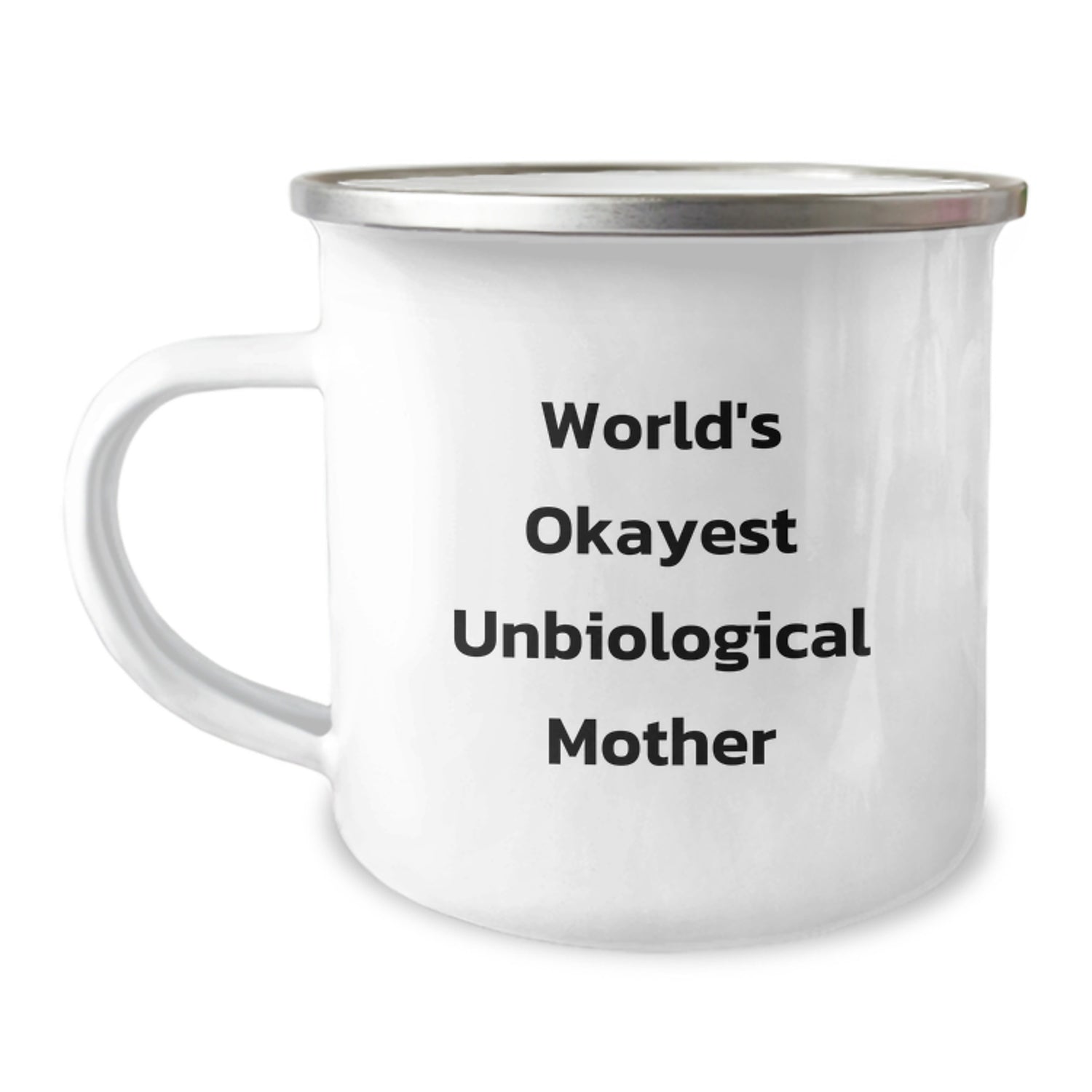 Funny Unbiological Mother Unbiological Mother Gifts from Men to Unbiological Mother World's Okayest Unbiological Mother Christmas Unique Gifts - Image 1