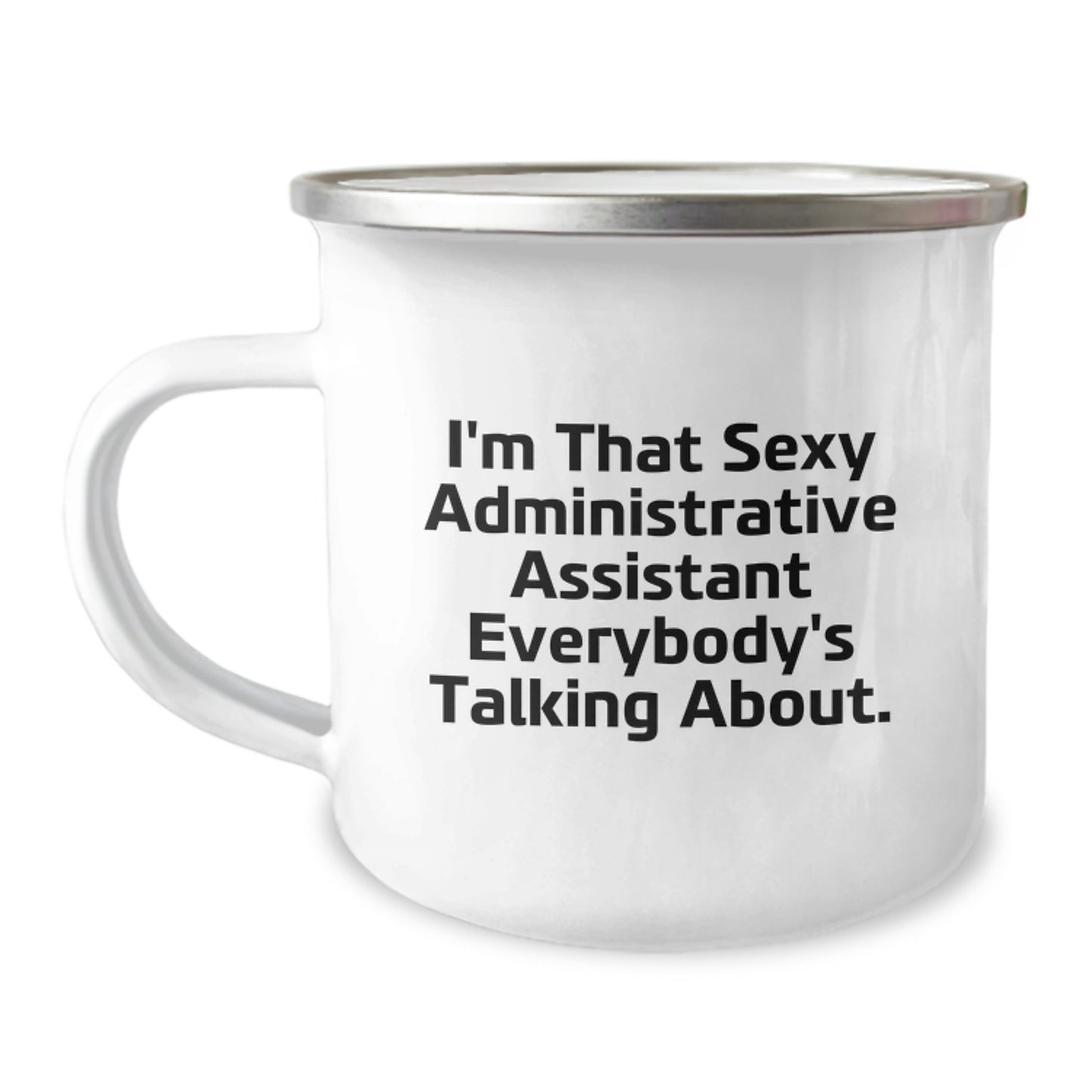 Sexy Administrative Assistant Gifts from Friends and Family - Funny Camping Mug for Admin Assistant, Christmas Unique Gift Ideas - Image 1