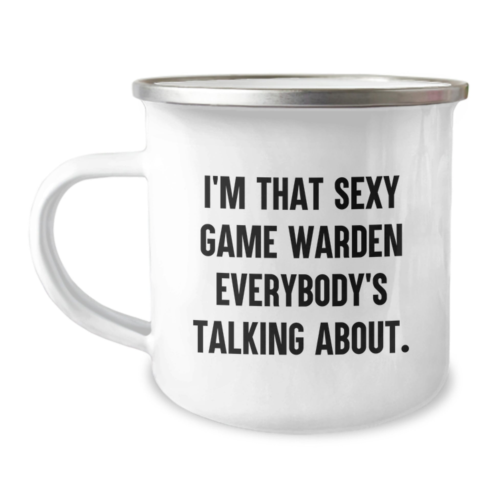 Funny Game Warden Gifts for Men, Unique Camping Mug for Game Wardens from Friends, Christmas Unique Gifts for Game Warden Family - Image 1