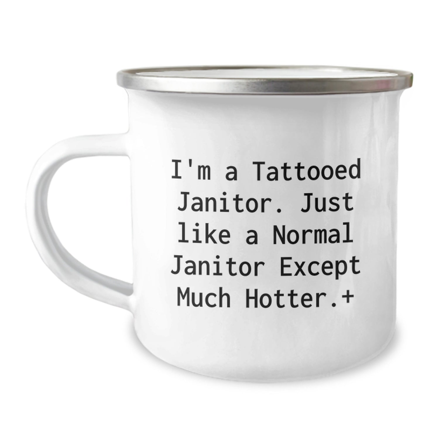 Funny Janitor Gift Ideas - 'I'm A Tattooed Janitor' Christmas Unique Gifts for Men, Women, Coworkers, Family - Image 1