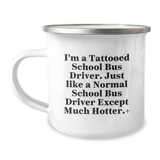 Funny School Bus Driver Gifts for Men from Friends, Unique Christmas Memorable Presents for School Bus Driver - Image 1