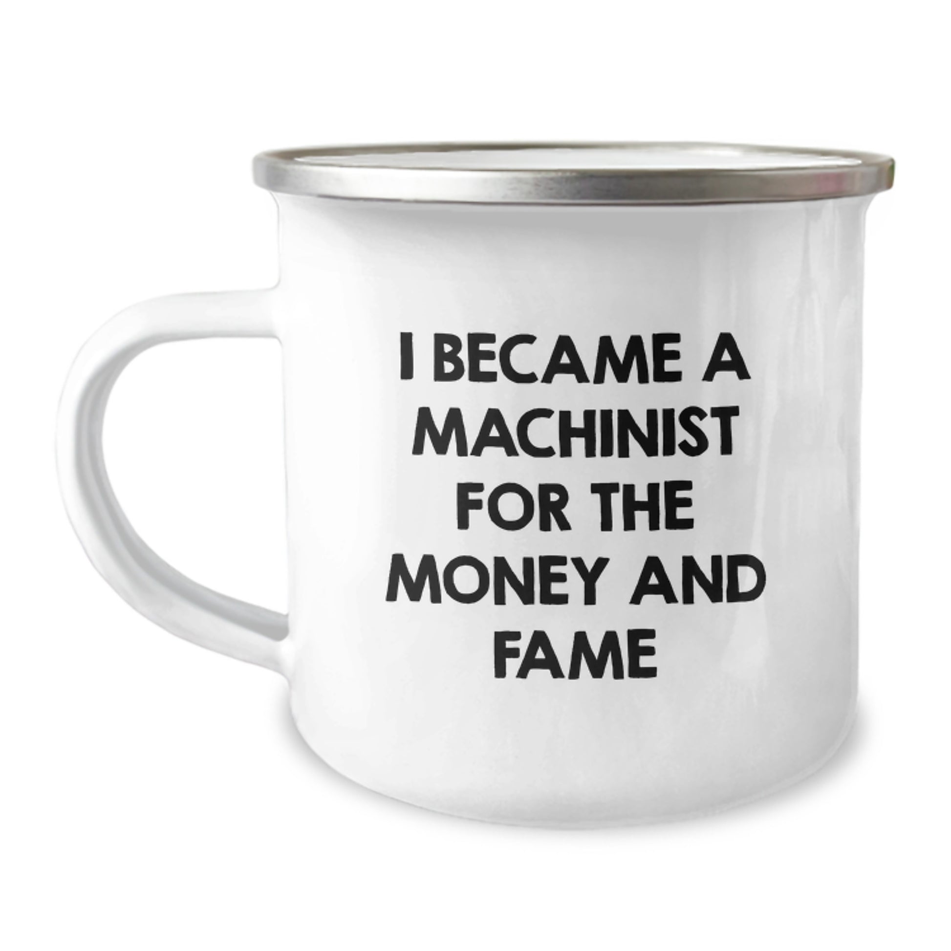Machinist Gifts from Men, Funny Machinist Camping Mug for Him, Christmas Unique Gifts for Friends, Perfect for Machinist - Image 1