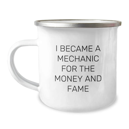 Funny Mechanic Gifts for Men - Mechanic Camping Mug - Unique Christmas Unique Gifts from Friends for Mechanic Lovers - Image 1
