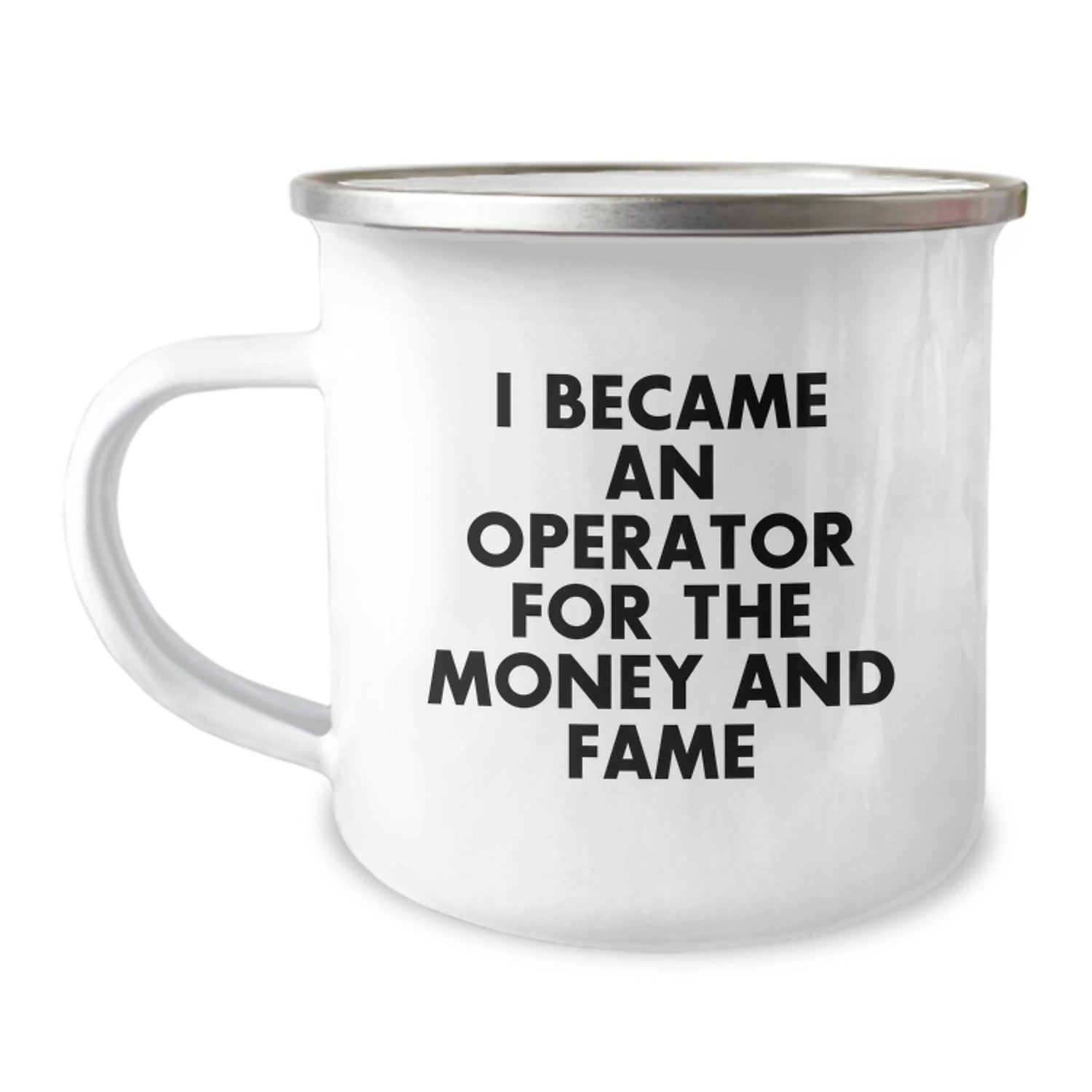 Unique Operator Camping Mug Gifts for Men from Friends, Funny Quote for Operators, Christmas Unique Gifts - Image 1