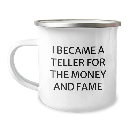 Funny Teller Gifts for Men, Unique Camping Mug, Christmas Unique Gifts from Friends, Best Teller Mugs for Teller Lover - Image 1