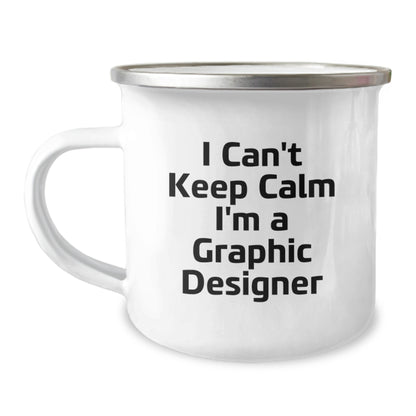 Funny Graphic Designer Gifts from Friends for Graphic Designer Christmas Unique Mug I 'm A Graphic Designer - Image 1