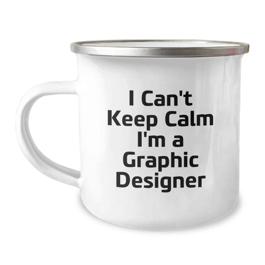 Funny Graphic Designer Gifts from Friends for Graphic Designer Christmas Unique Mug I 'm A Graphic Designer - Image 1
