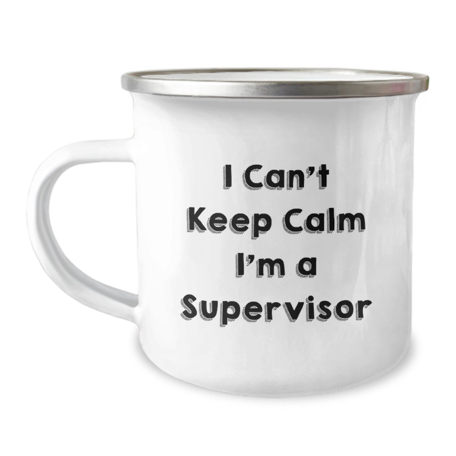 Funny Supervisor Gifts, I Can't Keep Calm I'm A Supervisor Mugs for Christmas Unique Gifts from Friends to Supervisor, Camping Mug for Men or Women - Image 1