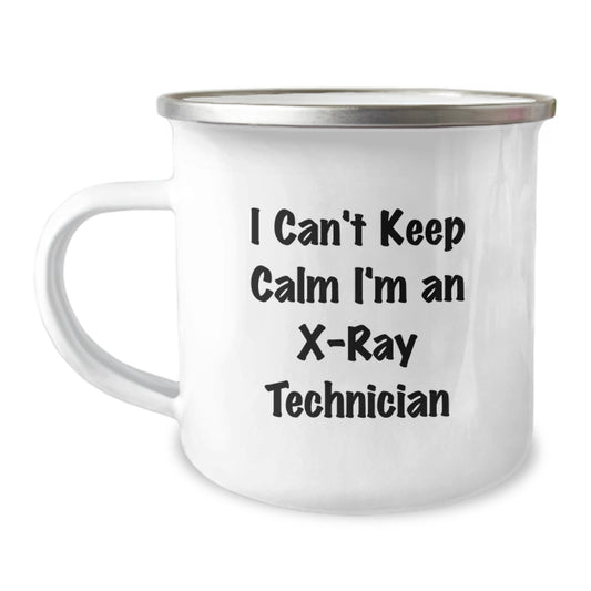 Funny X-Ray Technician Gifts from Friends for X-Ray Techs - I'm An X-ray Technician Camping Mug - Image 1