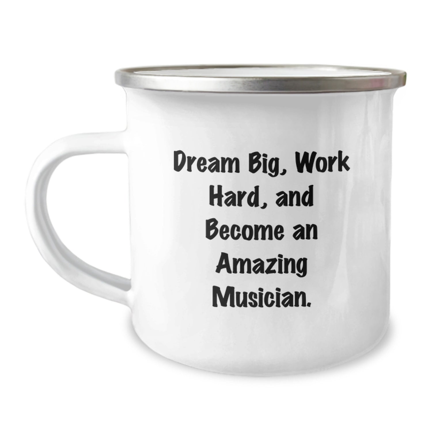 Funny Musician Camping Mug Gifts from Friends to Family for Christmas Unique Inspirational - Image 1