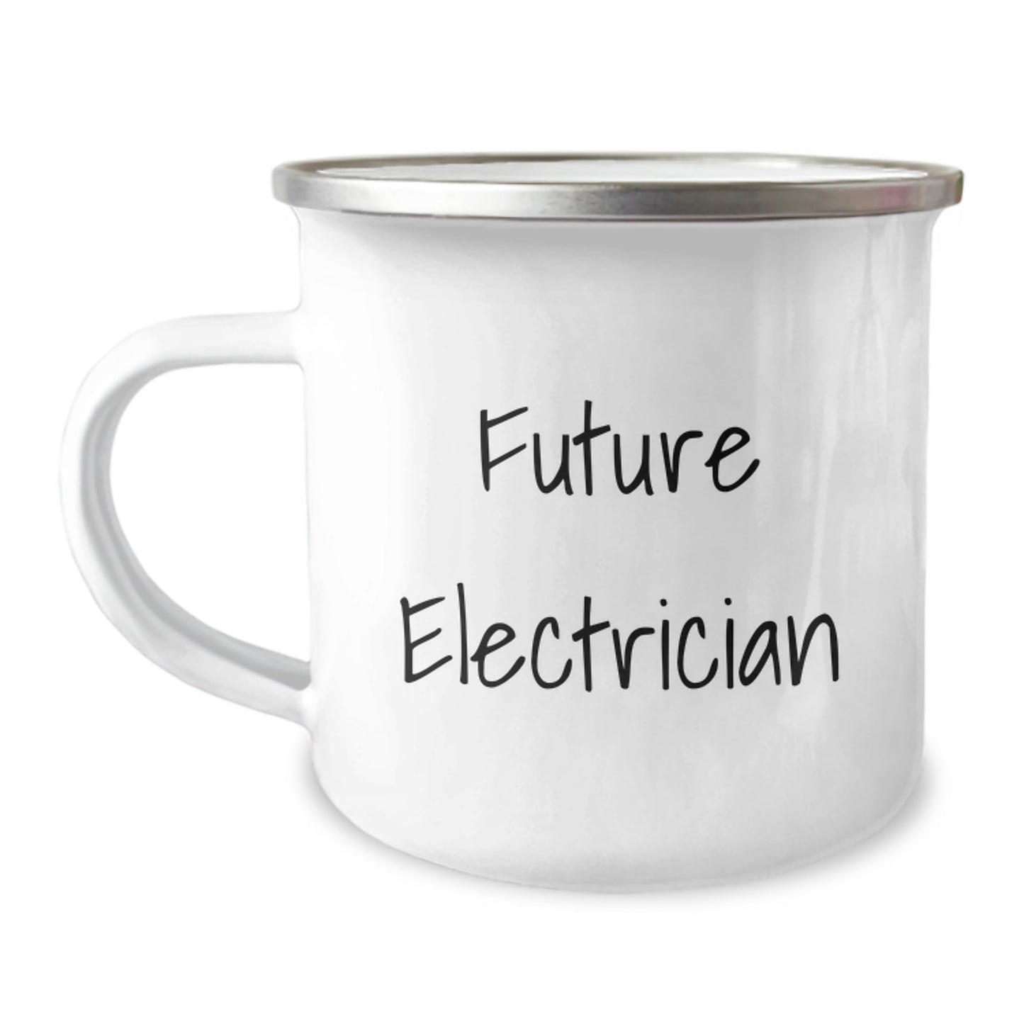 Funny Electrician Gifts for Men, Future Electrician Camping Mug, Perfect Christmas Unique Gifts from Family - Image 1