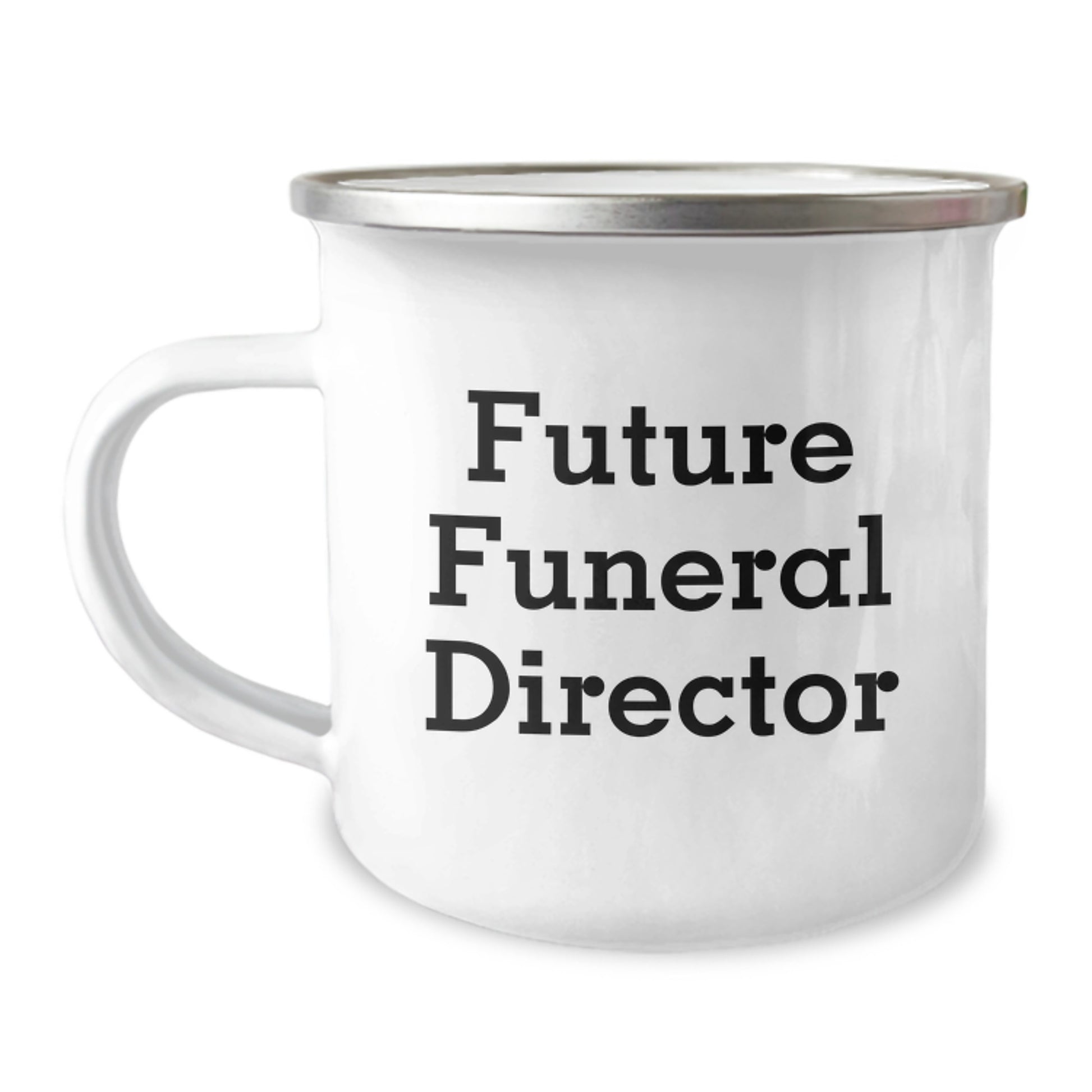 Gifts from Family for Future Funeral Directors, Inspirational 'The future belongs to those who believe in the beauty of their dreams' Camping Mug, Christmas Unique Gifts - Image 1