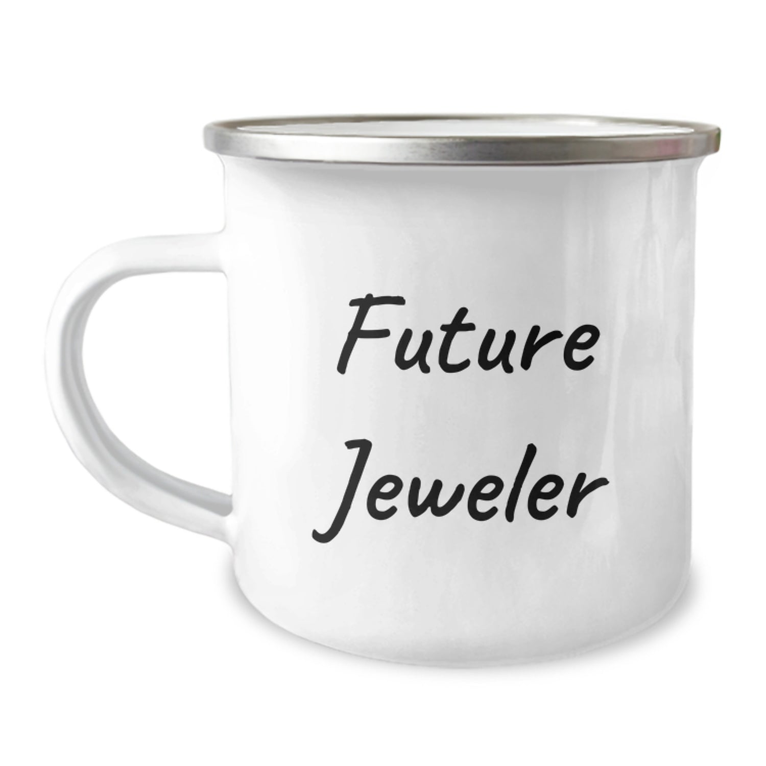 Funny Future Jeweler Christmas Unique Gifts from Family for Jeweler Men Camping Mug - Image 1