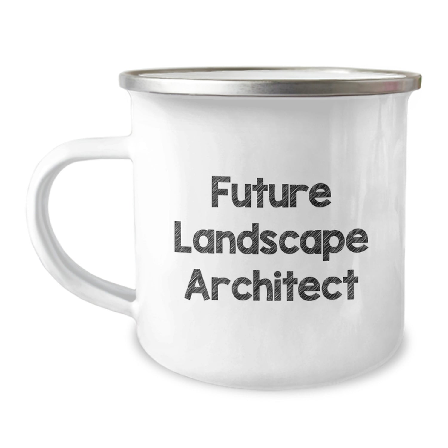 Funny Future Landscape Architect Gifts from Friends Christmas Unique Gifts for Landscape Architect Men Camping Mug - Image 1