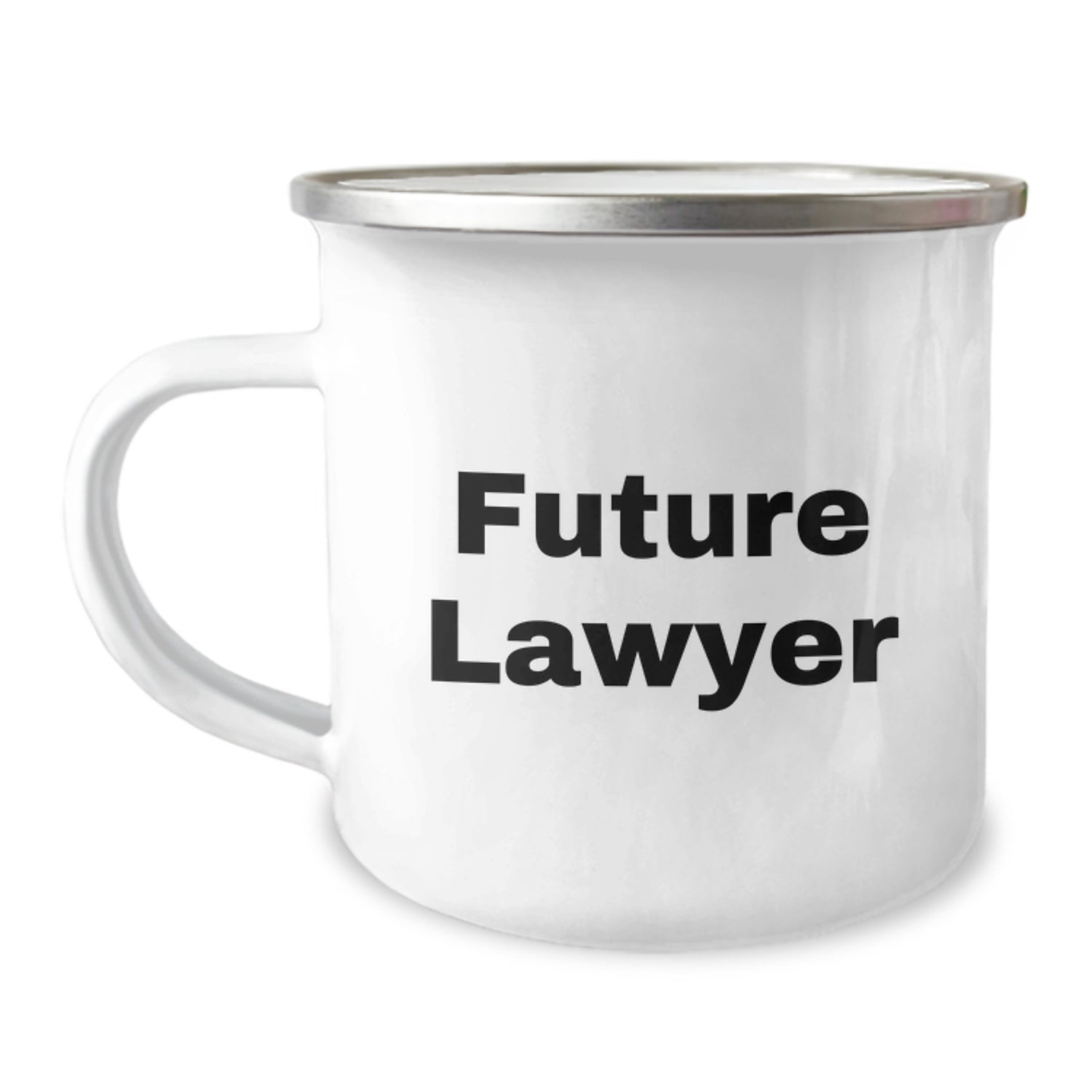 Funny Future Lawyer Gifts for Lawyer Men, Christmas Unique Lawyer Gifts, Lawyer Camping Mug with 'Future Lawyer, Future Judge, Future Trouble' - Image 1