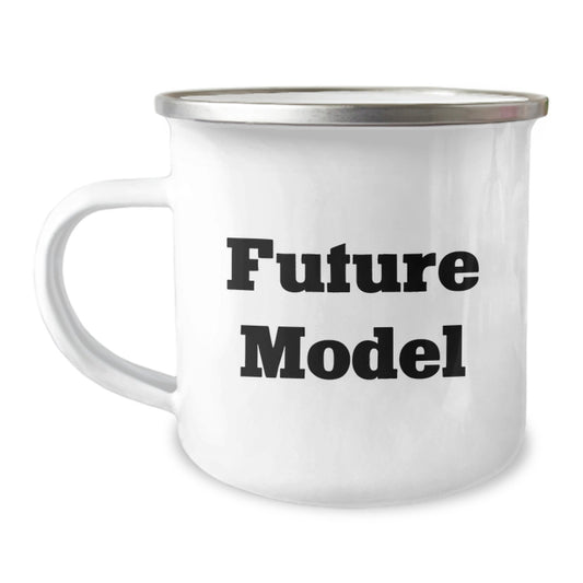 Funny Model Gifts for Men from Friends, Model Lover's Camping Mug, Happy New Year Christmas Unique Gifts - Image 1