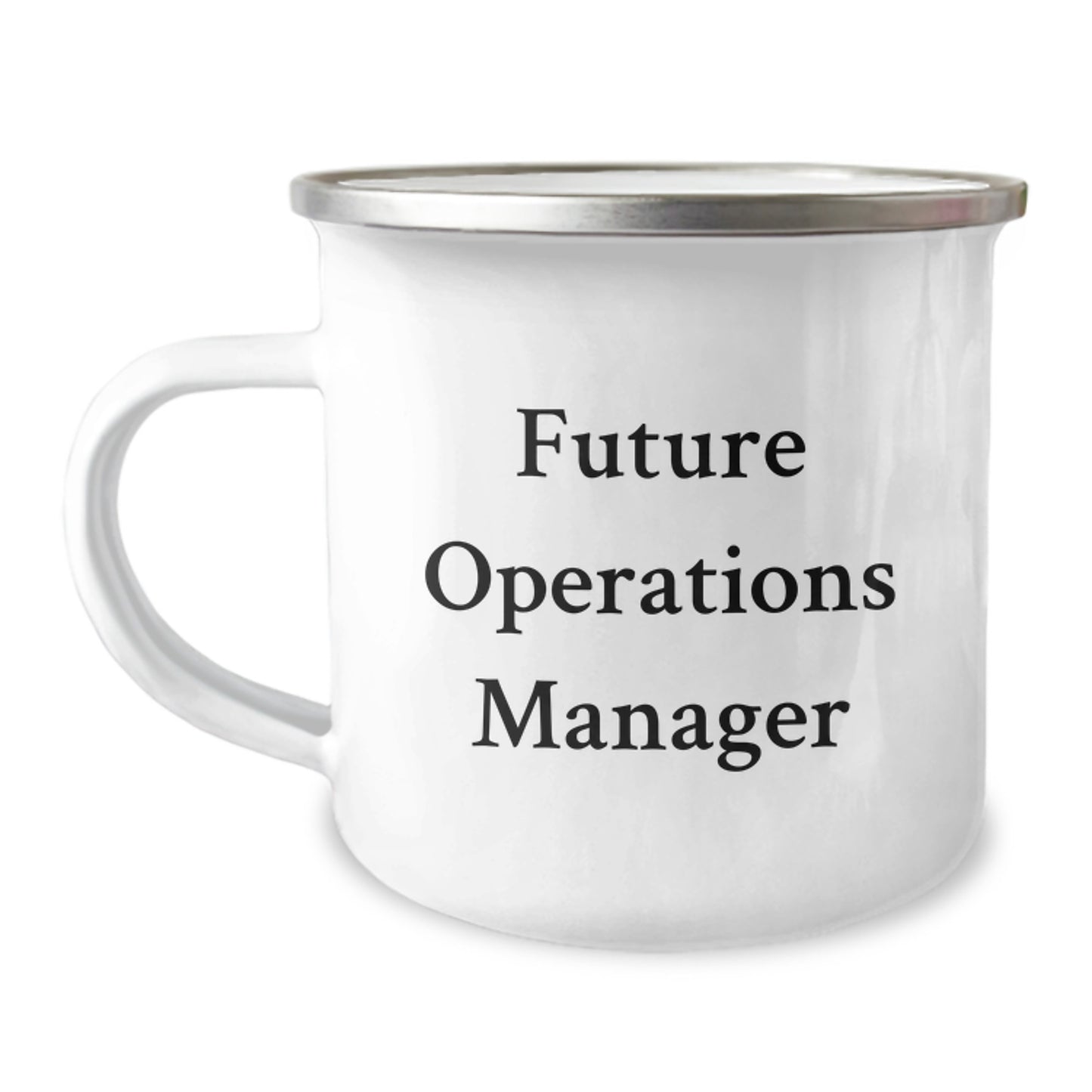 Funny Operations Manager Gifts from Friends for Men - Future Ops Manager Camping Mug for Christmas Unique Operations Manager Friends - Image 1