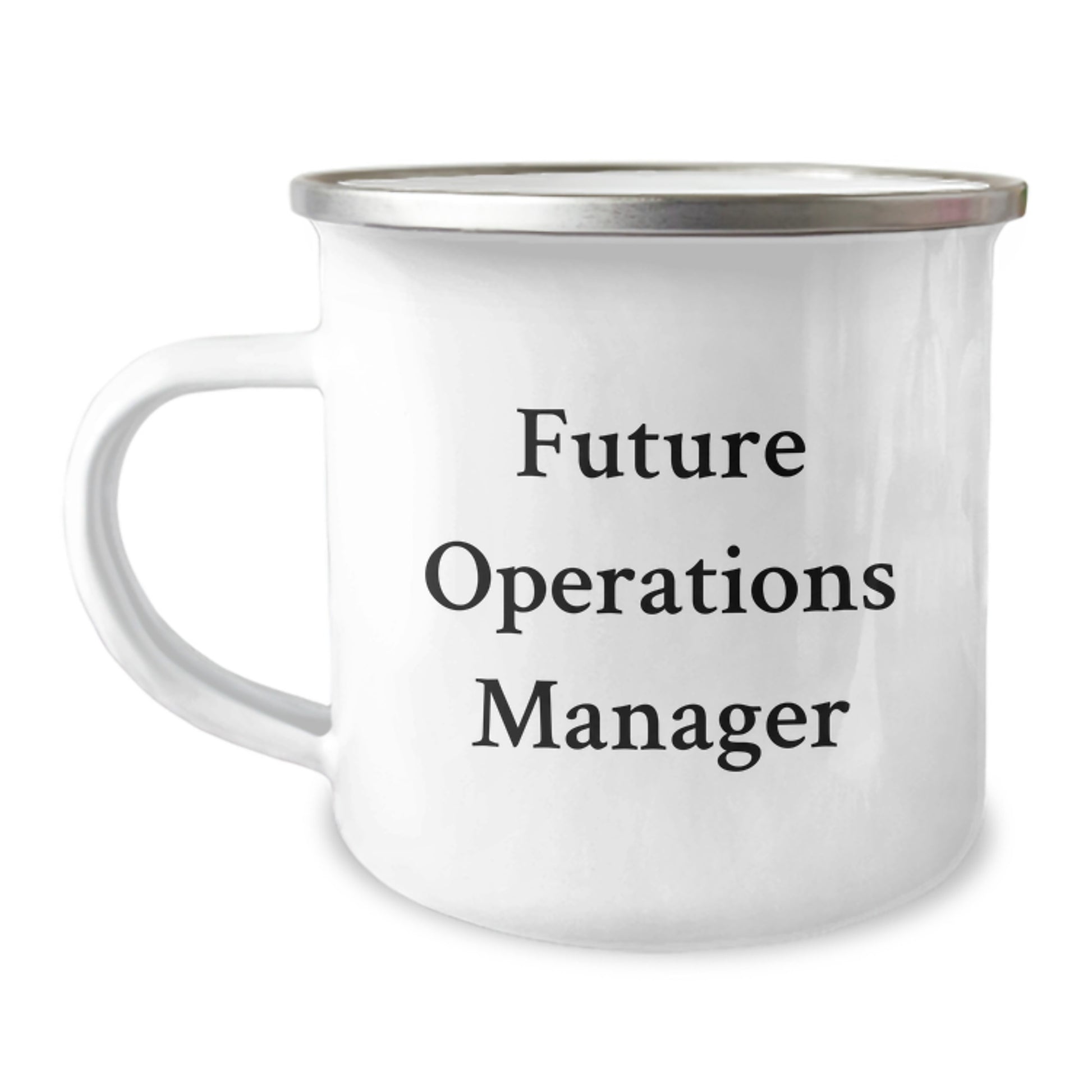 Funny Operations Manager Gifts from Friends for Men - Future Ops Manager Camping Mug for Christmas Unique Operations Manager Friends - Image 1