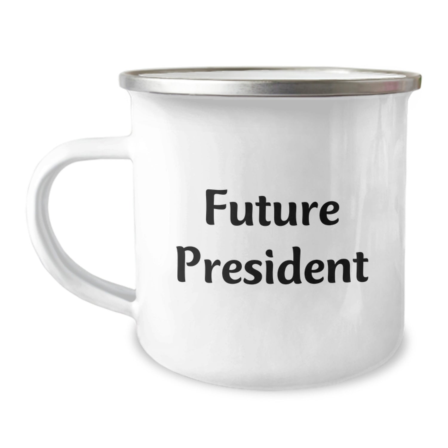 Funny President Gifts for Men, Camping Mug Quotes, Future President, Christmas Unique Gifts from Friends - Image 1