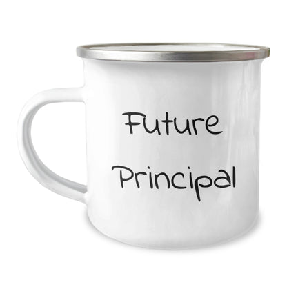 Funny Principal Gifts from Friends for Principal - Principal Camping Mug with Christmas Unique Gifts - Image 1