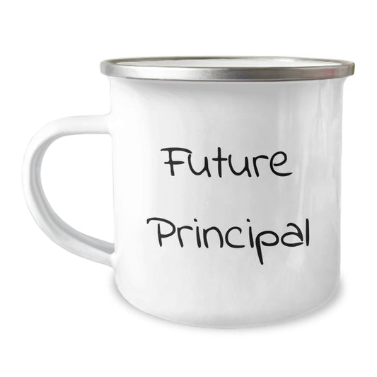 Funny Principal Gifts from Friends for Principal - Principal Camping Mug with Christmas Unique Gifts - Image 1