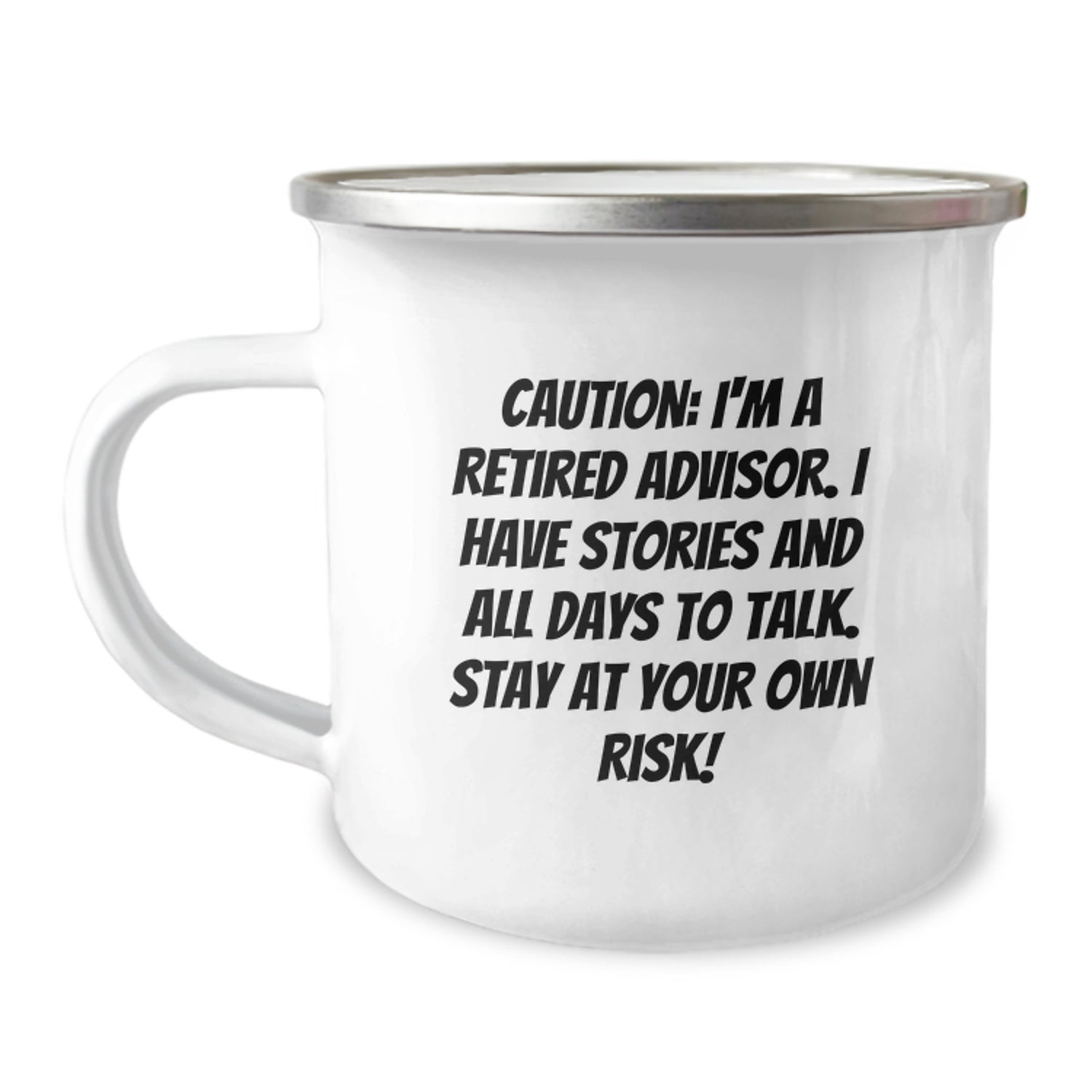 Funny Advisor Gifts, Gifts for Men from Friends, Christmas Unique Mugs for Camping Enthusiasts - Image 1