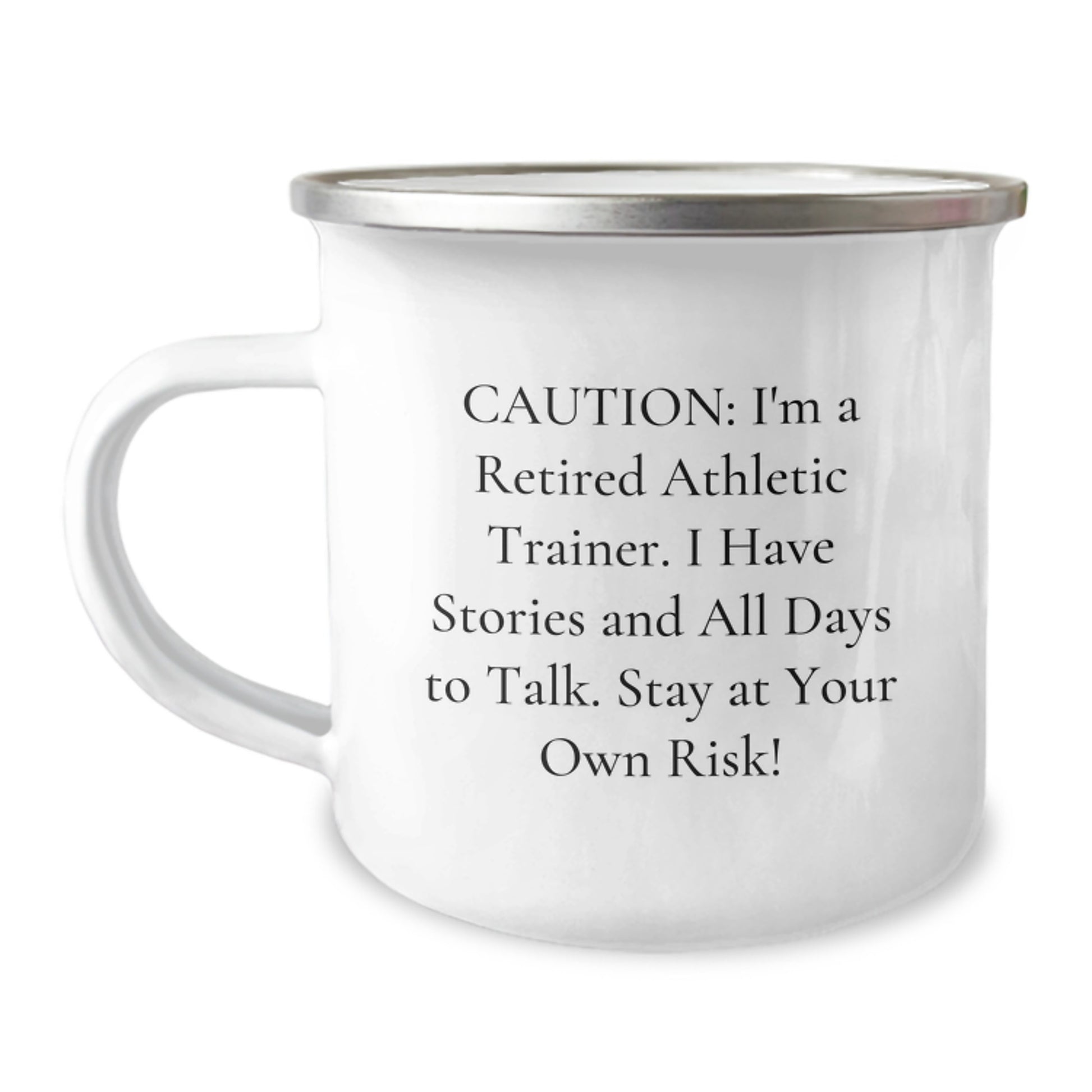 Funny Athletic Trainer Gifts for Him - 'I Have Stories' Christmas Unique Gifts from Friends, Camping Mug for Men, Inspirational Humor - Image 1